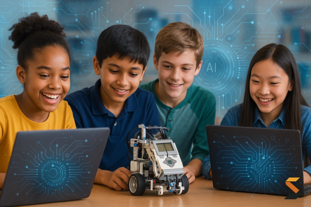 AI K12 Students related to Leveling the Playing Field: Why Tech Giants Demand Mandatory AI & CS in K-12
