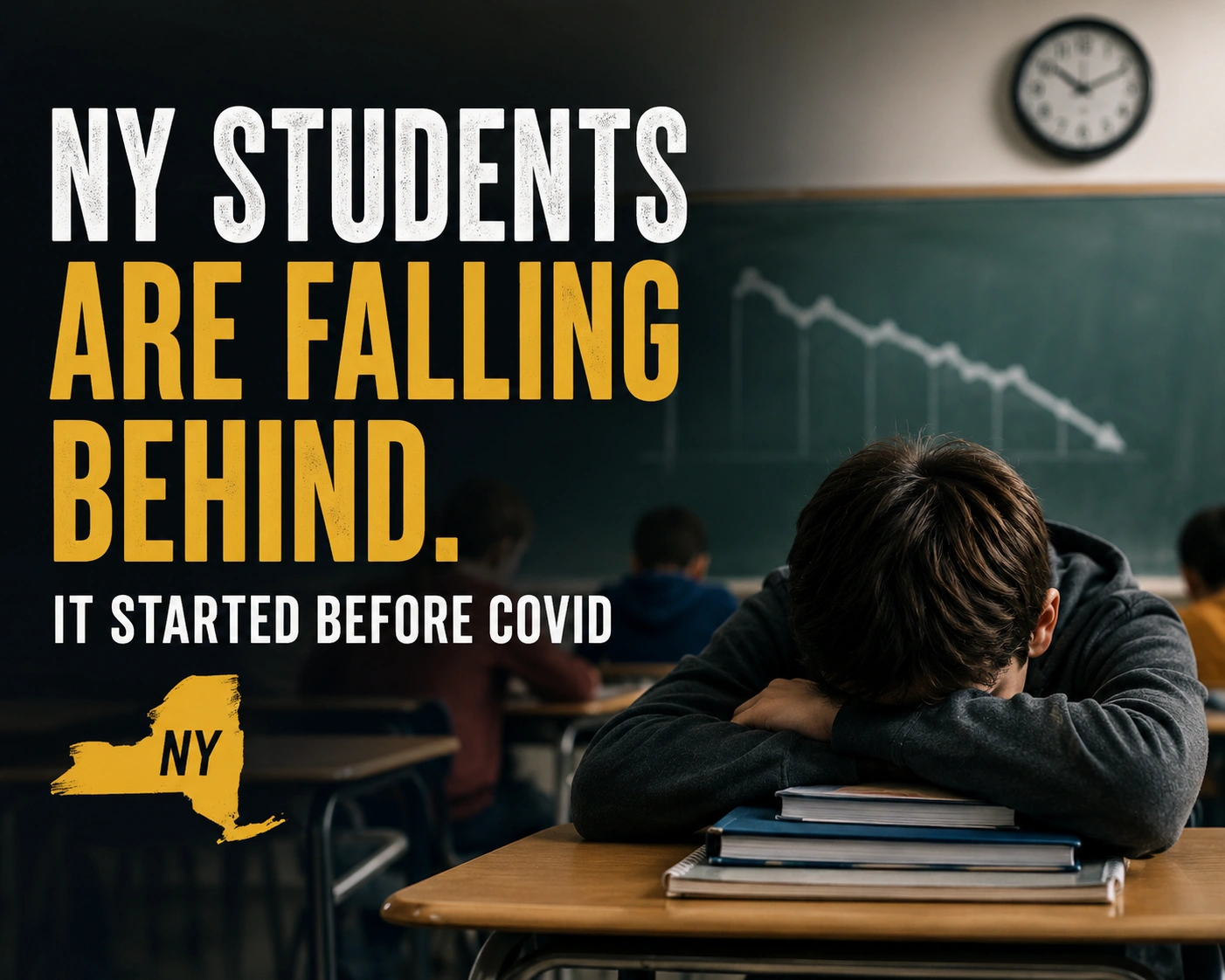 NY Students Are Falling Behind