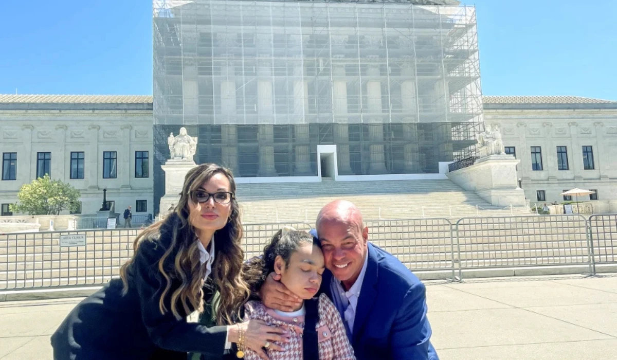 Gina and Aaron Tharpe Daughter Ava related to Supreme Court Poised to Back Student in Landmark Disability Rights Case