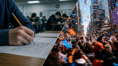 The Parade and the Exam Land on the Same Morning - How Will You Decide?