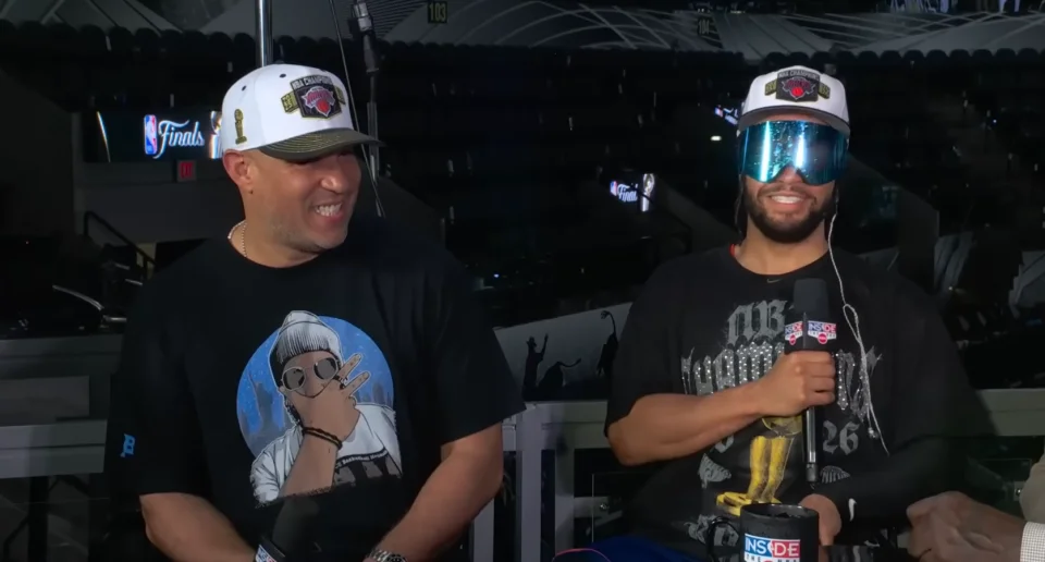 Rick and Jalen Brunson join Inside the NBA after winning Championship