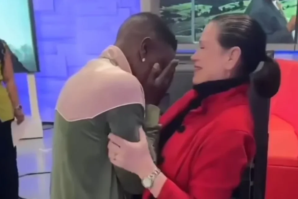 Boosie crying while reuniting with his favorite teacher