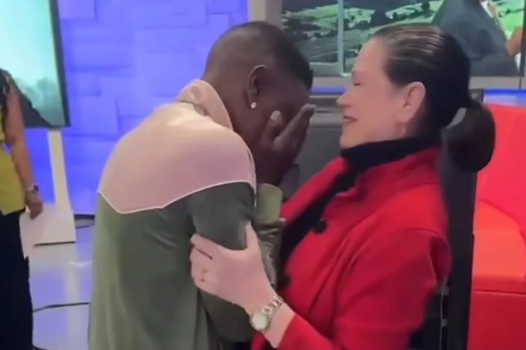 Boosie crying while reuniting with his favorite teacher