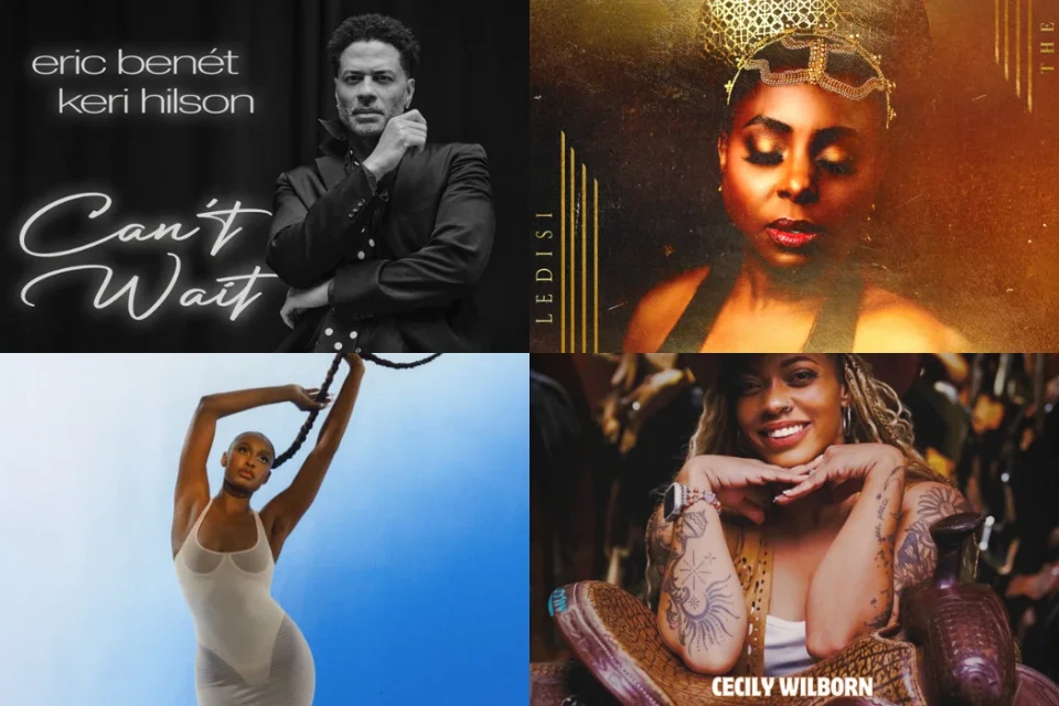 New R and B: Eric Benet and Keri Hilson, Coco Jones, Ledisi, Leon Thomas and Halle, More