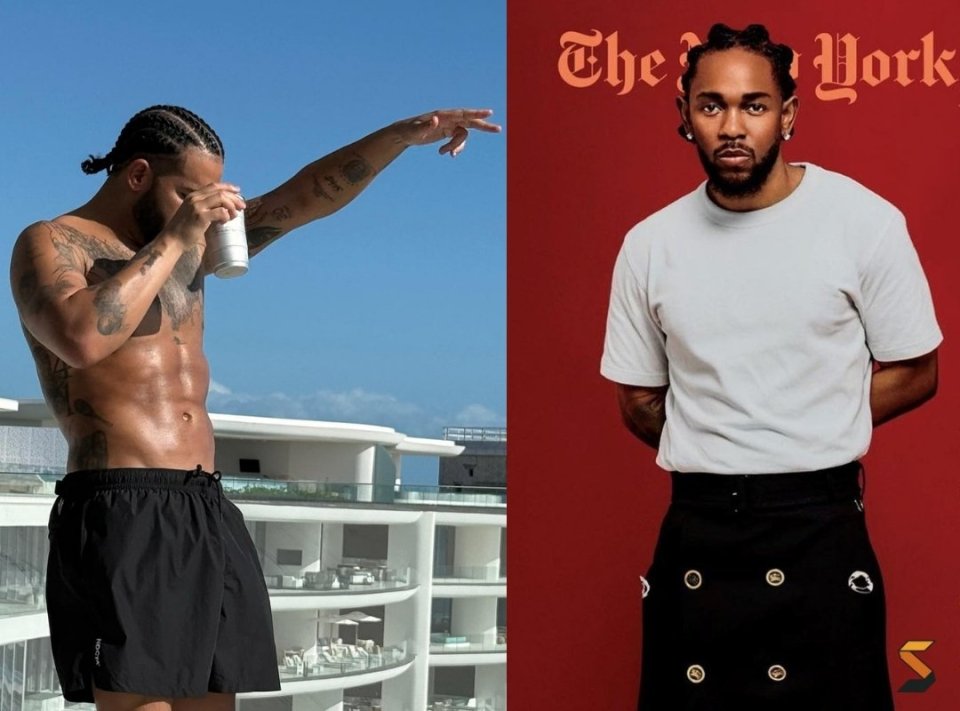 Drake and Kendrick Lamar
