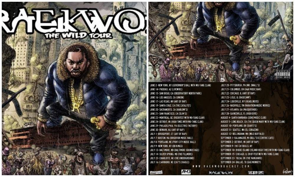 Raekwon 2017 Tour