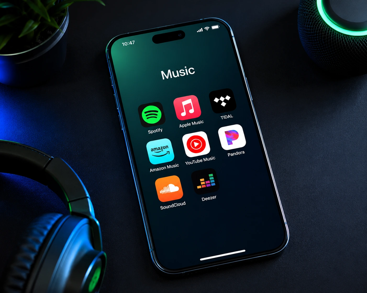 Spotify, Apple Music, and other streaming platforms