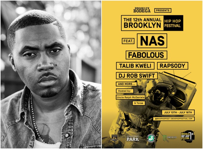 Nas Brooklyn Hiphop Festival