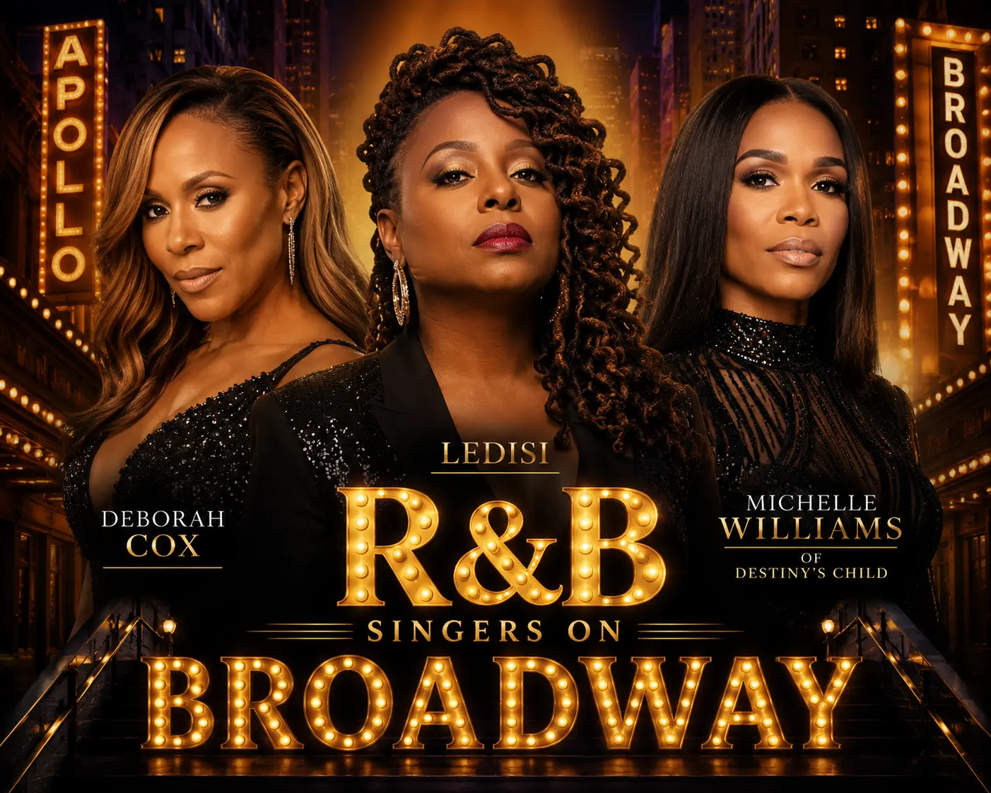 Deborah Cox, Ledisi, Michelle Williams