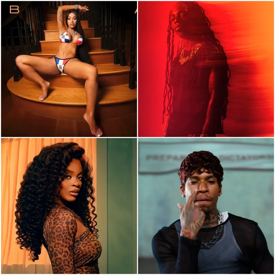Meek Mill, Debbie, Cardi B, Rapsody, Ari Lennox, Jacquees, NLE Choppa