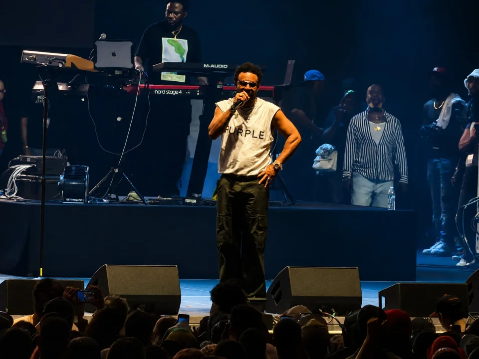 Shaggy performing at Shaggy's Yadd Live at SummerStage