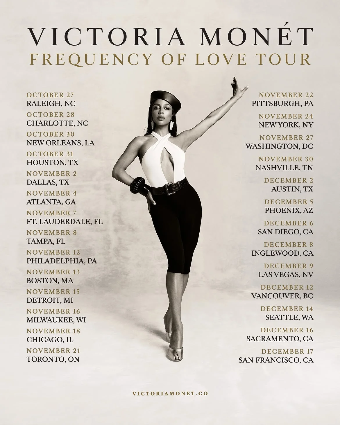Victoria Monet Tour