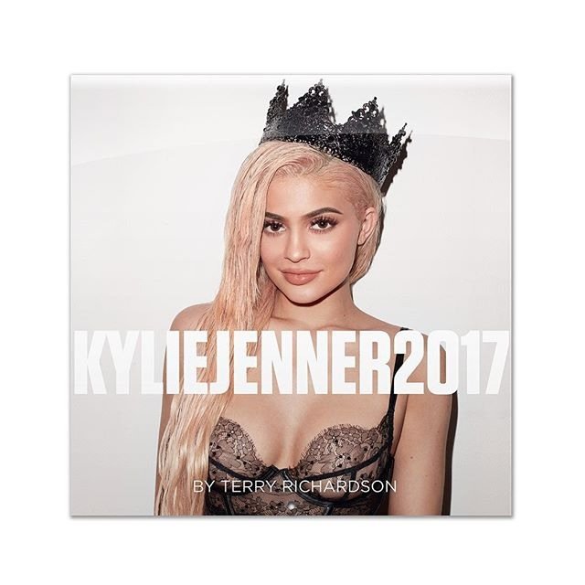 Kylie Jenner Poses For Terry Richardson in Calendar Shoot