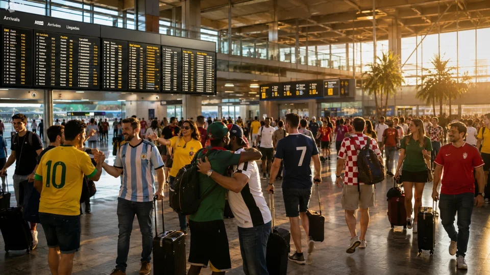 international airport arrivals