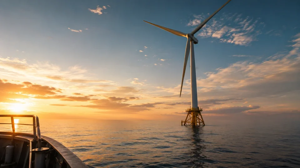 single offshore wind turbine